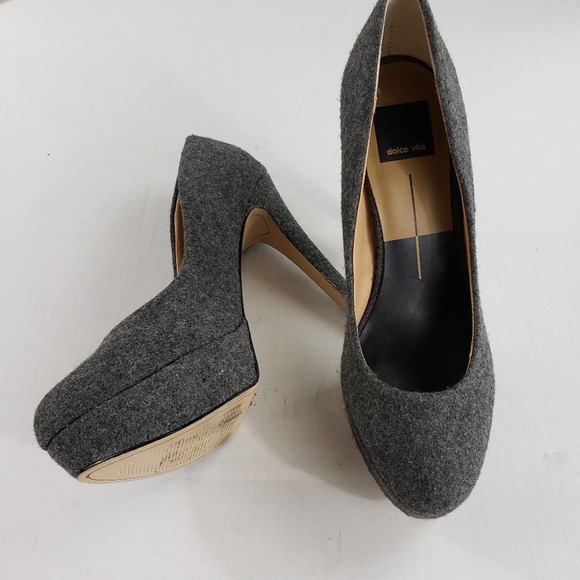 Dolce Vita Women's  gray high heels size 8 - Picture 2 of 6